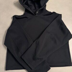 Uniqlo Microfiber Cropped Hoodie - Size Small